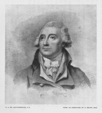 P.J. De Loutherbourg, R.A., c1900 by Unbekannt