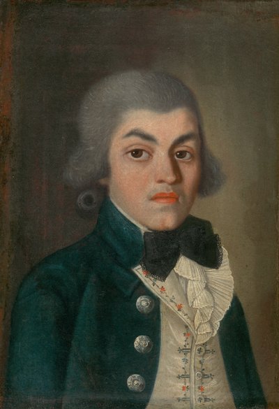 Portrait of a Gentleman with Pleated Jabot by Unbekannt