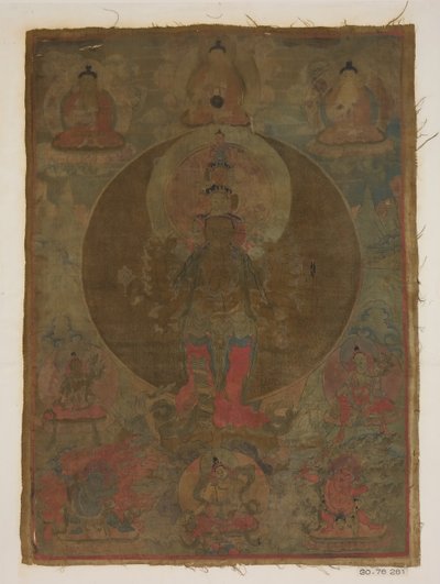 Panel from Painting of a Thousand-Armed Guanyin, date unknown by Unbekannt