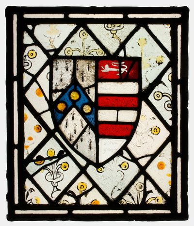 Panel with Heraldic Shield of Johnson by Unbekannt