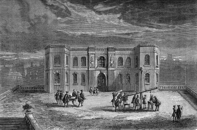 Paris Observatory in the time of Louis XIV by Unbekannt