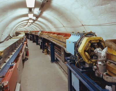 Particle Accelerator Tunnel, CERN, Geneva by Unbekannt