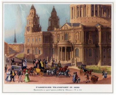 Passenger Transport in 1830 by Unbekannt