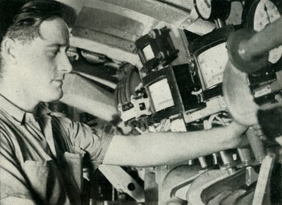 Petty Officer of a British Submarine, World War II, 1945 by Unbekannt
