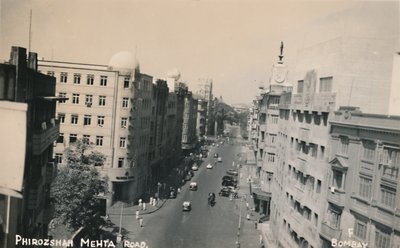 Phirozshah Mehta Road, Bombay by Unbekannt