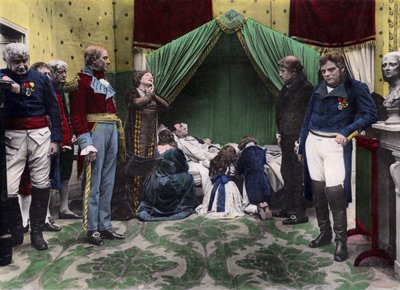 Photographic Representation of the Death of Napoleon on St Helena by Unbekannt