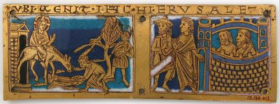 Plaque from a Portable Altar with Scenes from the Life of Jesus by Unbekannt