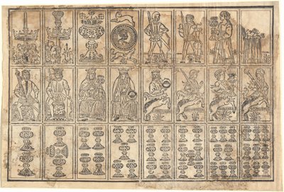 Playing Cards, 15th century by Unbekannt