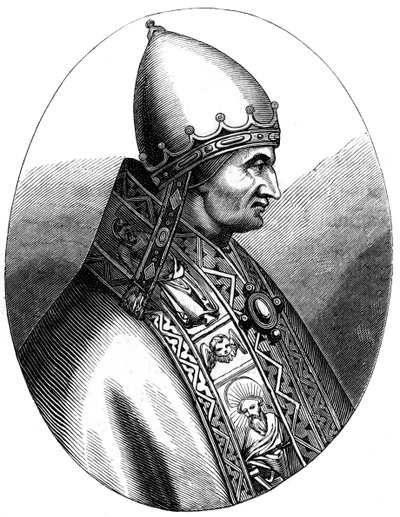 Pope Innocent IV 1180-1254, 1849 by Unbekannt