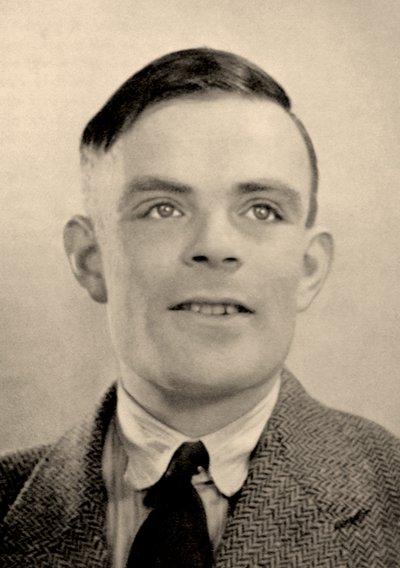 Portrait of Alan Mathison Turing by Unbekannt