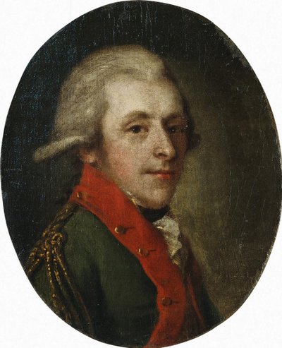 Portrait of Count Nikolay Alexandrovich Zubov 1763-1805, Late 18th Century by Unbekannt