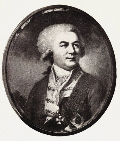 Portrait of Count Pyotr Zavadovsky by Unbekannt