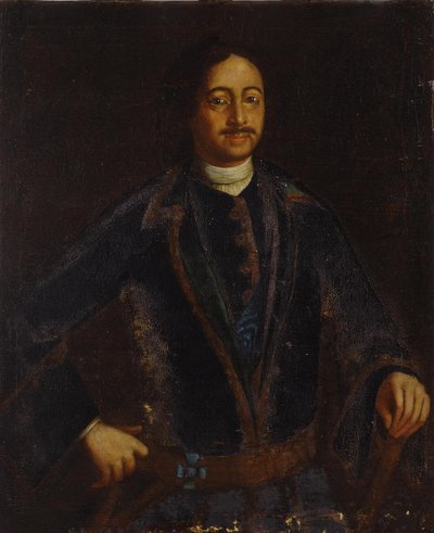 Portrait of Emperor Peter I the Great by Unbekannt
