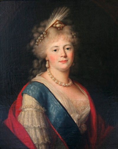 Portrait of Empress Maria Feodorovna by Unbekannt