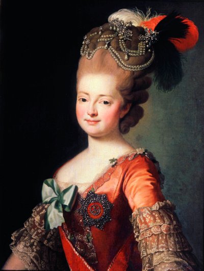 Portrait of Empress Maria Feodorovna by Unbekannt