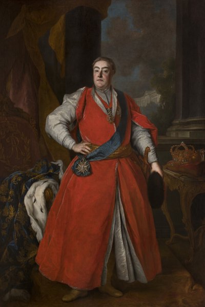 Portrait of King Augustus III in Polish costume by Unbekannt