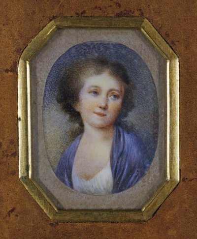 Portrait of Maria Alexeevna Lvova, First quarter of 19th century by Unbekannt