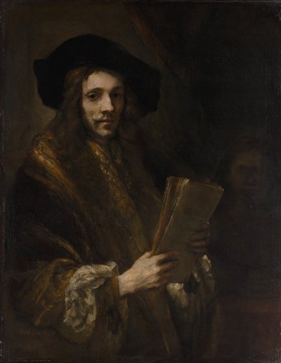 Portrait of a Man (The Auctioneer) by Unbekannt