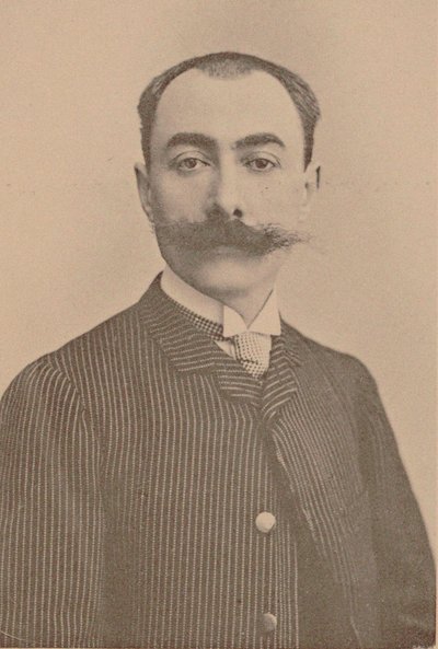 Portrait of pianist and composer André Messager 1853-1929 by Unbekannt