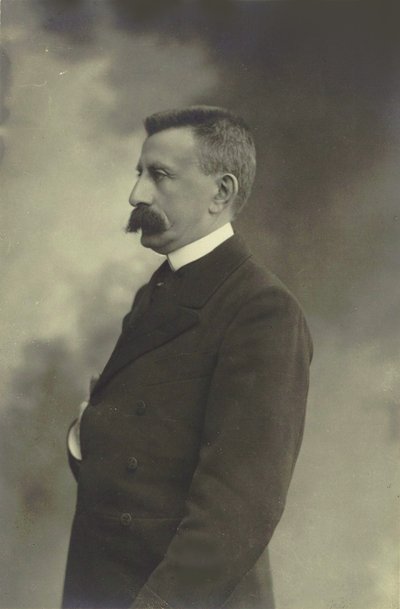 Portrait of pianist and composer Moritz Moszkowski by Unbekannt
