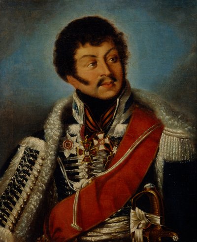 Portrait of General Dmitry Dmitrievich Shepelev by Unbekannt
