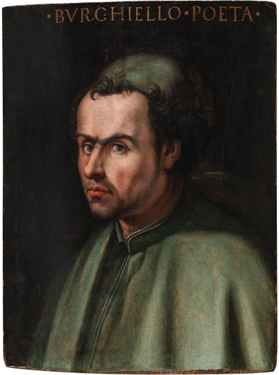 Portrait of the Poet Domenico di Giovanni Burchiello 1404-1449 by Unbekannt