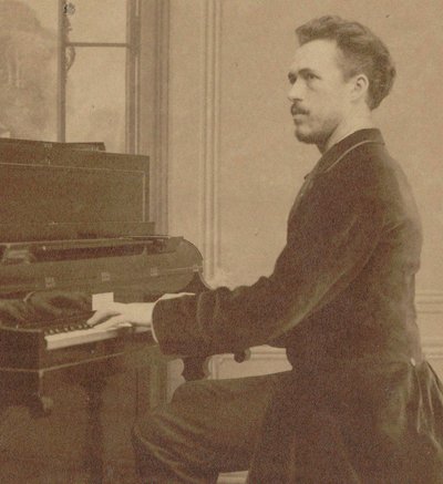 Portrait of the composer Benjamin Godard by Unbekannt