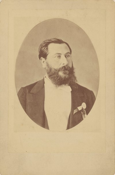 Portrait of the Composer Léo Delibes, ca. 1885 by Unbekannt
