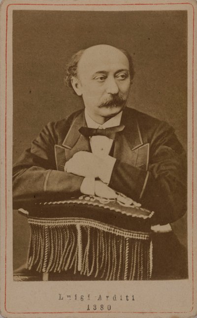 Portrait of the Composer Luigi Arditi 1822-1903, 1880 by Unbekannt