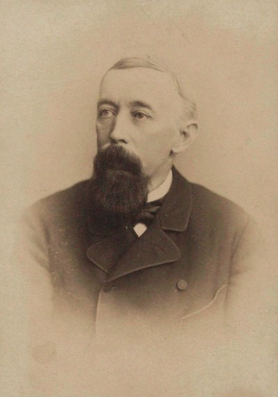 Portrait of the librettist and composer Franz Friedrich Richard Genée, c. 1880 by Unbekannt