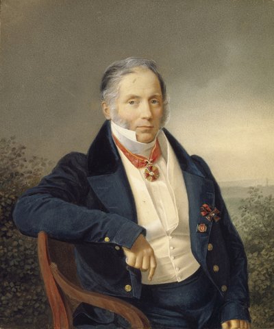 Portrait of the painter Alexander Sauerweid by Unbekannt