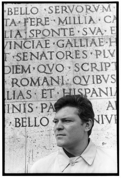 Portrait of the painter Franco Angeli. Early 1960s by Unbekannt