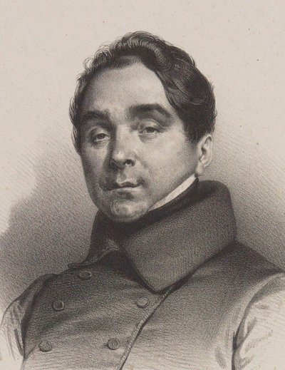 Portrait of the violinist and composer Philippe Musard 1792-1859 by Unbekannt