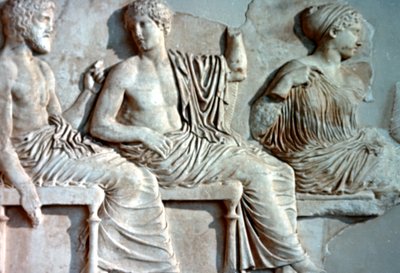 Poseidon, Apollo and Artemis, 447-432 BC by Unbekannt