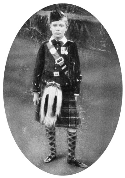 Prince Albert wearing Highland dress, Sandringham, Norfolk by Unbekannt