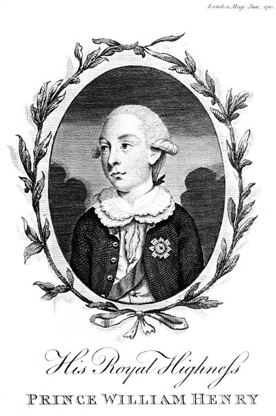 Prince William Henry, third son of George III, 1781 by Unbekannt