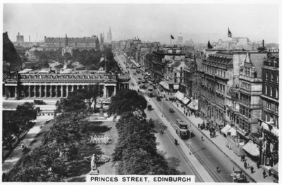 Princess Street, Edinburgh by Unbekannt