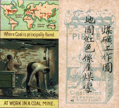 Principal areas for coal mining, from the series of 