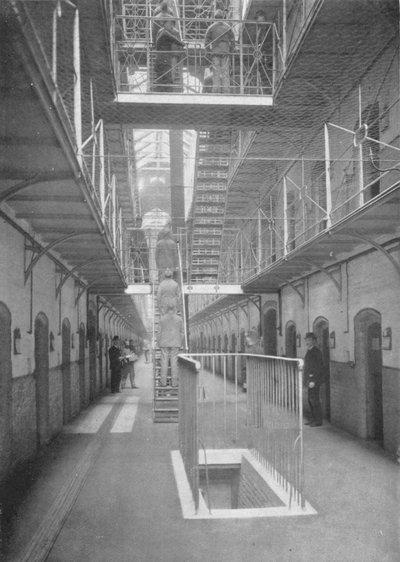 Prisoners Going to Dinner, Wormwood Scrubs Prison, London by Unbekannt