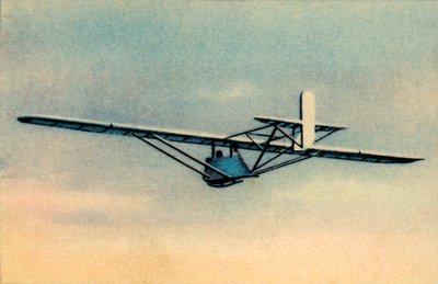 Pupil in Camouflaged Zögling Training Glider, 1932 by Unbekannt