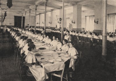Pupils of the Smolny Institute for Noble Maidens in the Canteen by Unbekannt