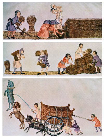 Reaping, Carrying, and Carting by Unbekannt