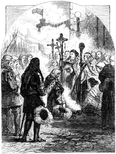 Reception of James II in Dublin by Unbekannt