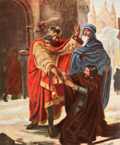 Reconciliation of King Otto I with His Brother Henry, Duke of Bavaria by Unbekannt