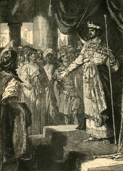 Rehoboam Accepting the Advice of the Young Men by Unbekannt