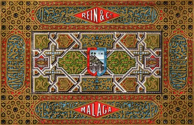 Rein & Co Malaga Wine, 19th Century by Unbekannt
