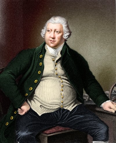 Richard Arkwright, British industrialist and inventor by Unbekannt