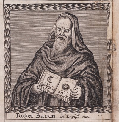 Roger Bacon From: The order of the Inspirati, 1659 by Unbekannt
