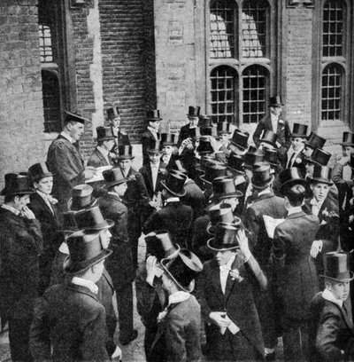 Roll Call of Etonians on the 4th June, Berkshire, c1922 by Unbekannt