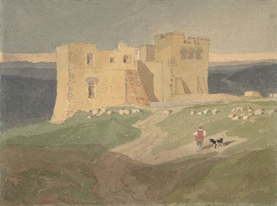Ruined Castle by Unbekannt